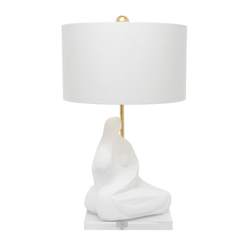 Couture Bettina White Table Lamp