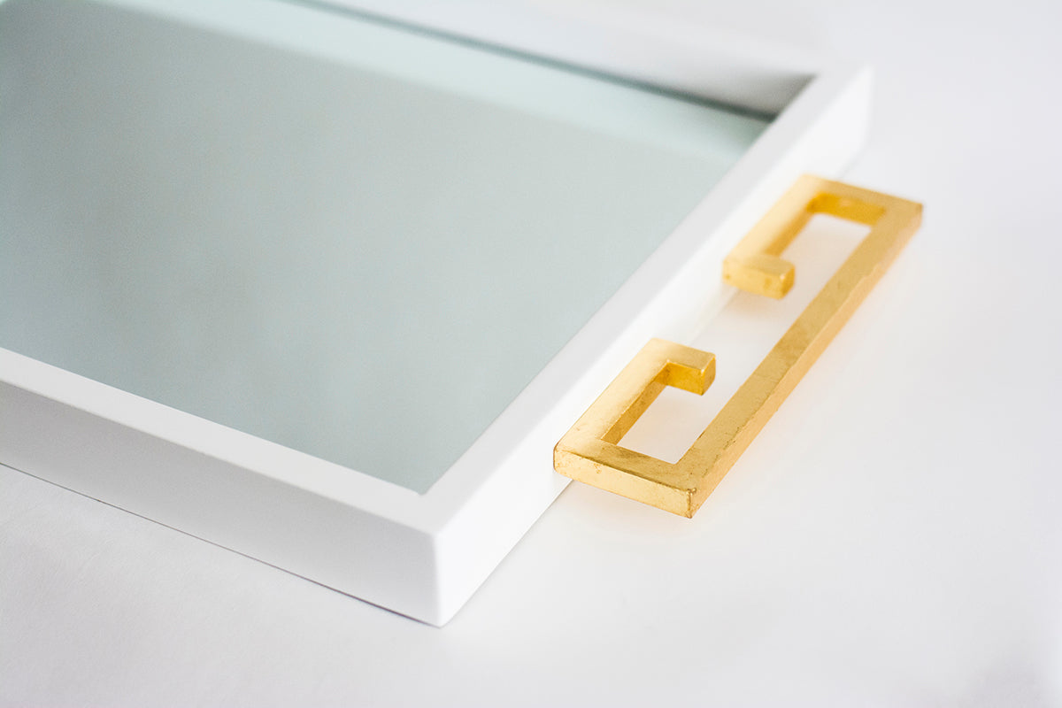 Avondale Tray in White by Couture Lighting