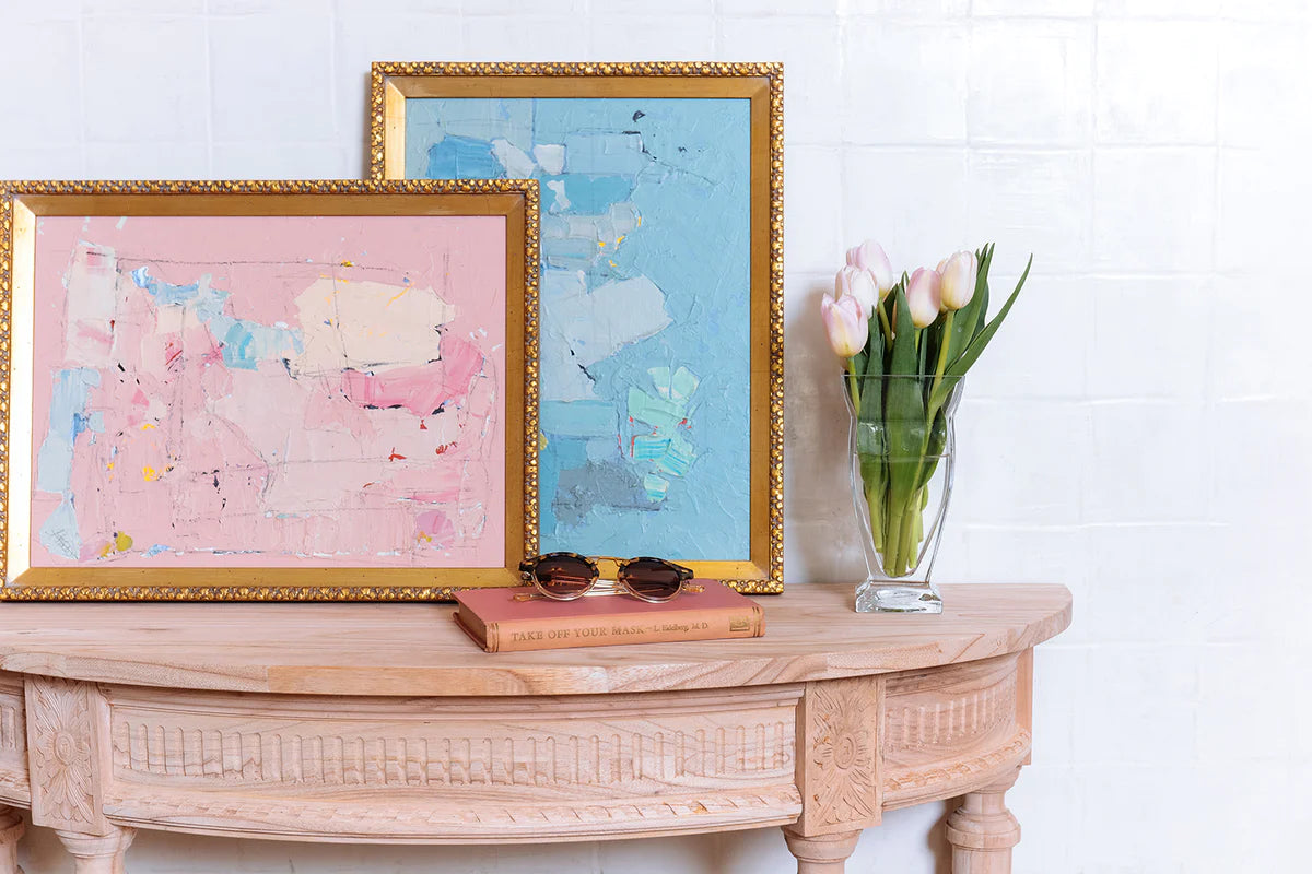 Ave Home Camille Demilune Table