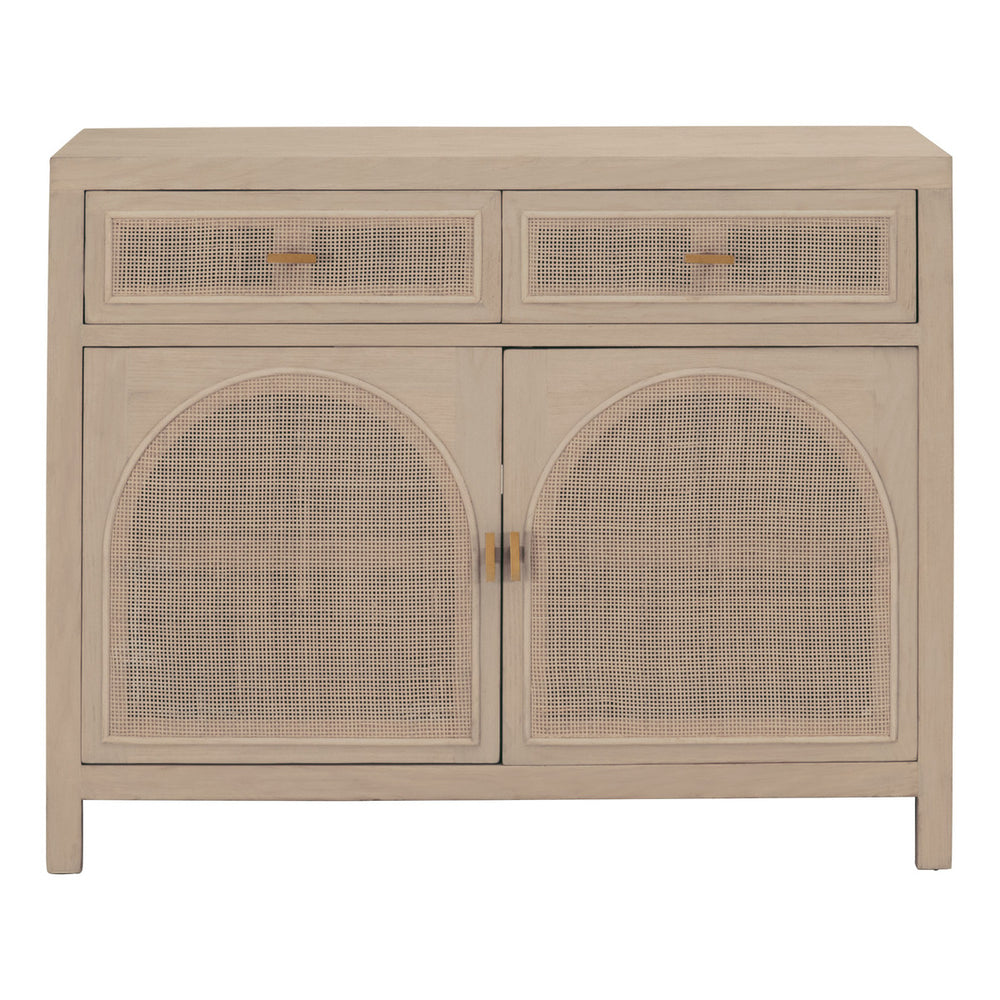 Essentials For Living Cane Media Cabinet