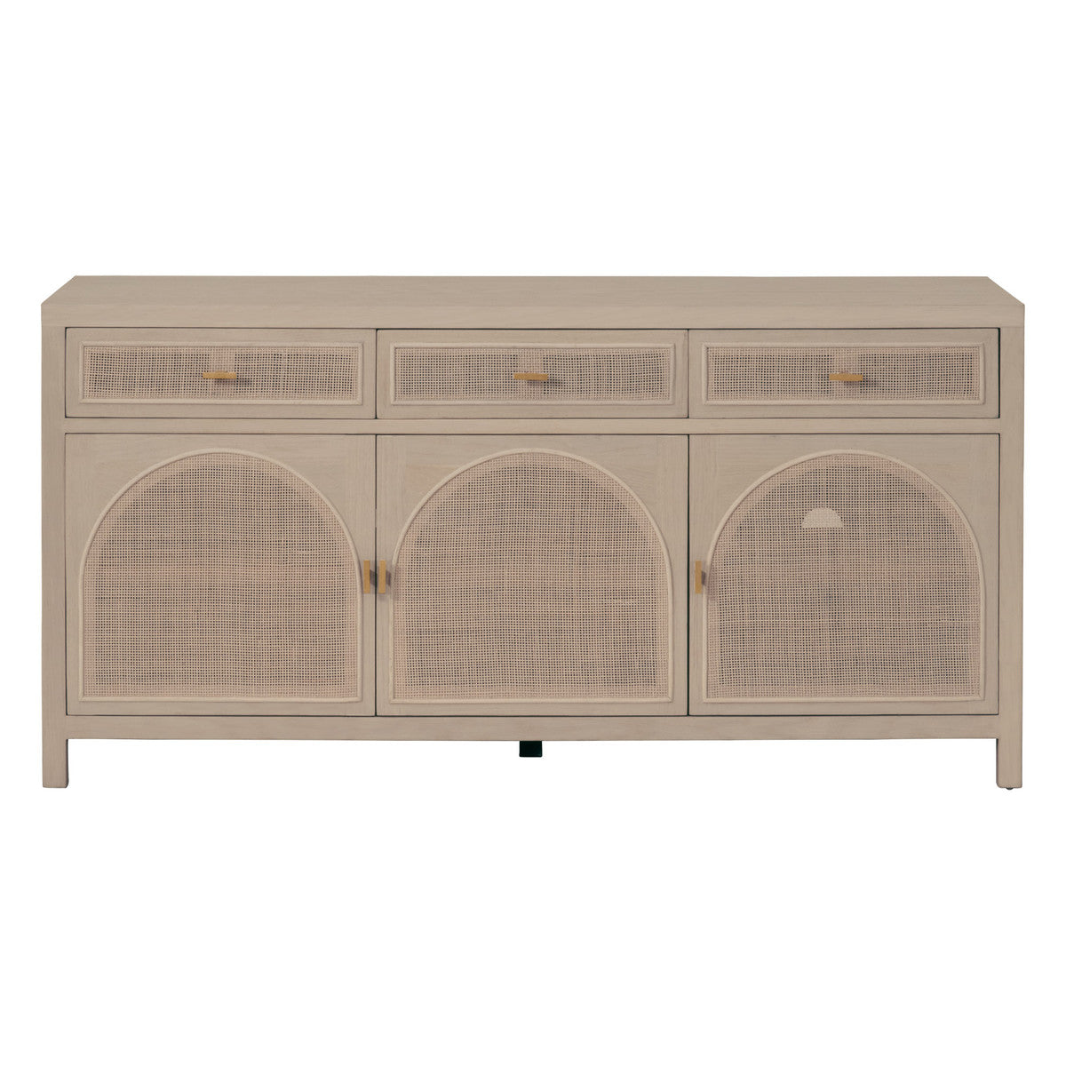 Essentials For Living Cane Media Sideboard