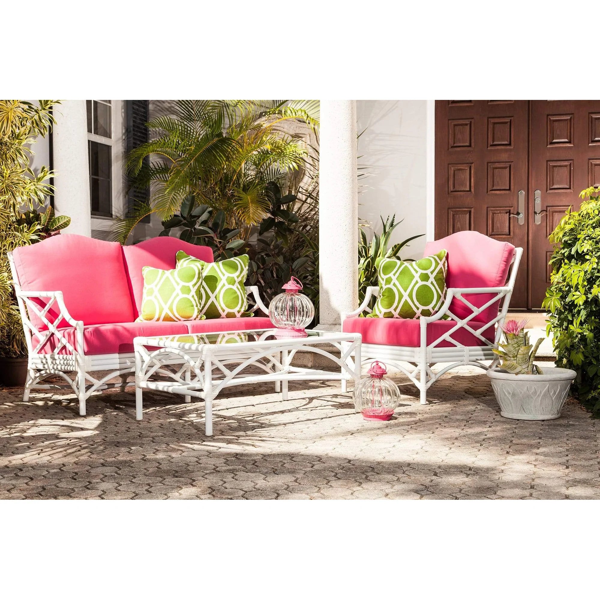 Chippendale Outdoor Loveseat by David Francis Furniture
