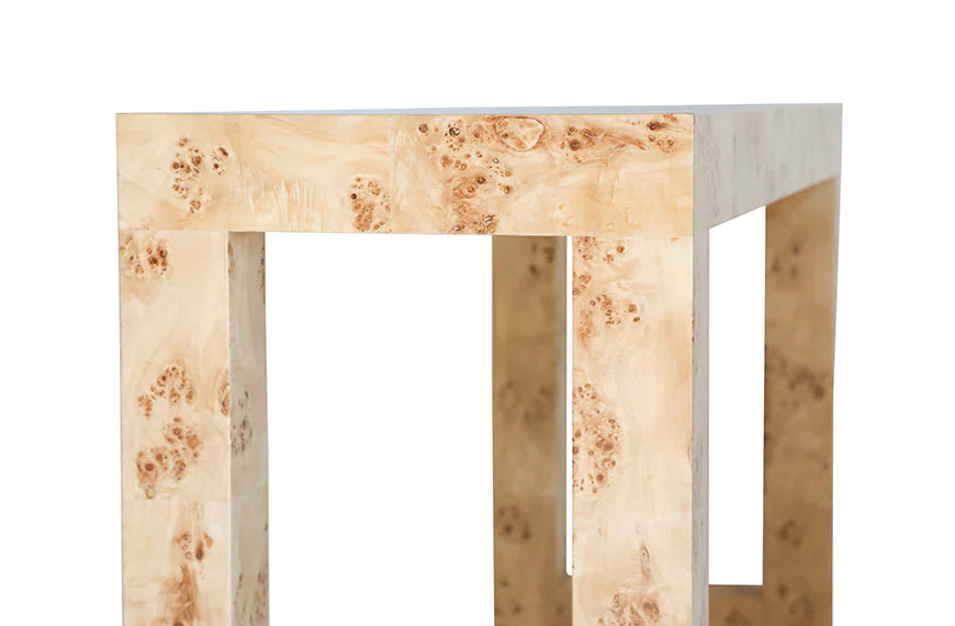 Chloé Burl Wood Console Table by Ave Home