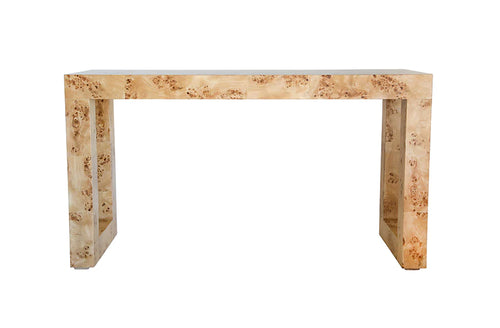 Chloé Burl Wood Console Table by Ave Home