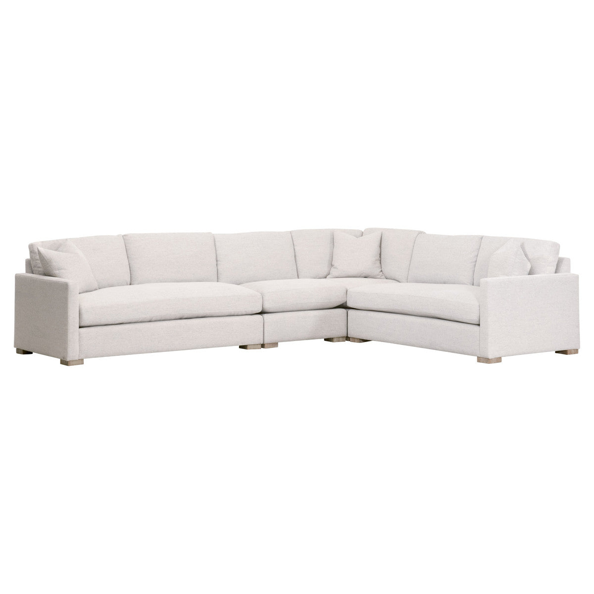 Essentials For Living Clara Modular 2 Seat Right Slim Arm Sofa