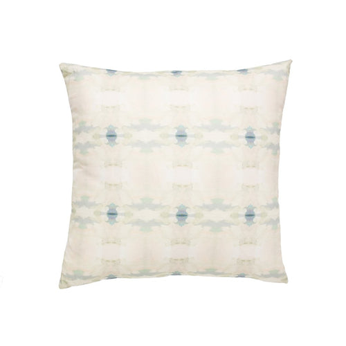 Coral Bay Pale Blue Linen Cotton Pillow