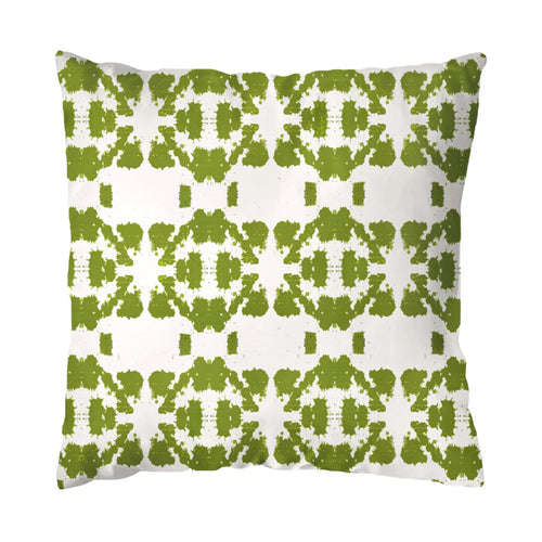 Laura Park Mosaic Green Outdoor Pillow