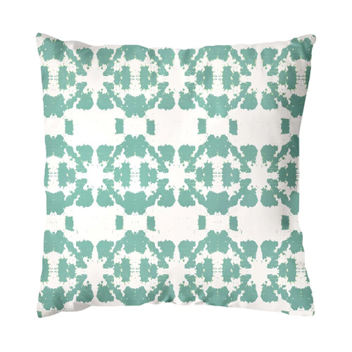 Laura Park Mosaic Turquoise Outdoor Pillow