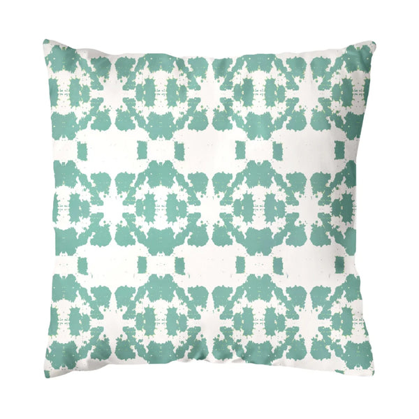 Laura Park Mosaic Turquoise Outdoor Pillow