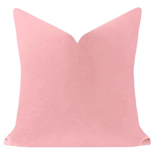 Laura Park Blush Velvet Pillow