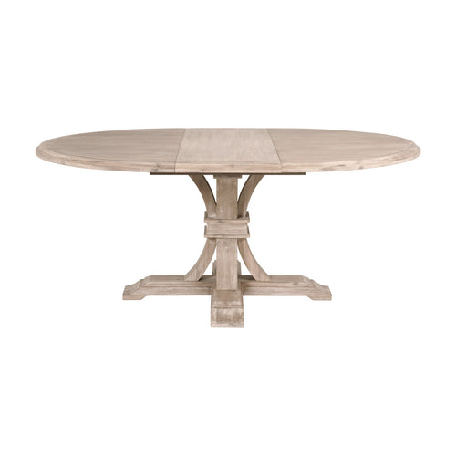 Essentials For Living Devon 54" Round Extension Dining Table