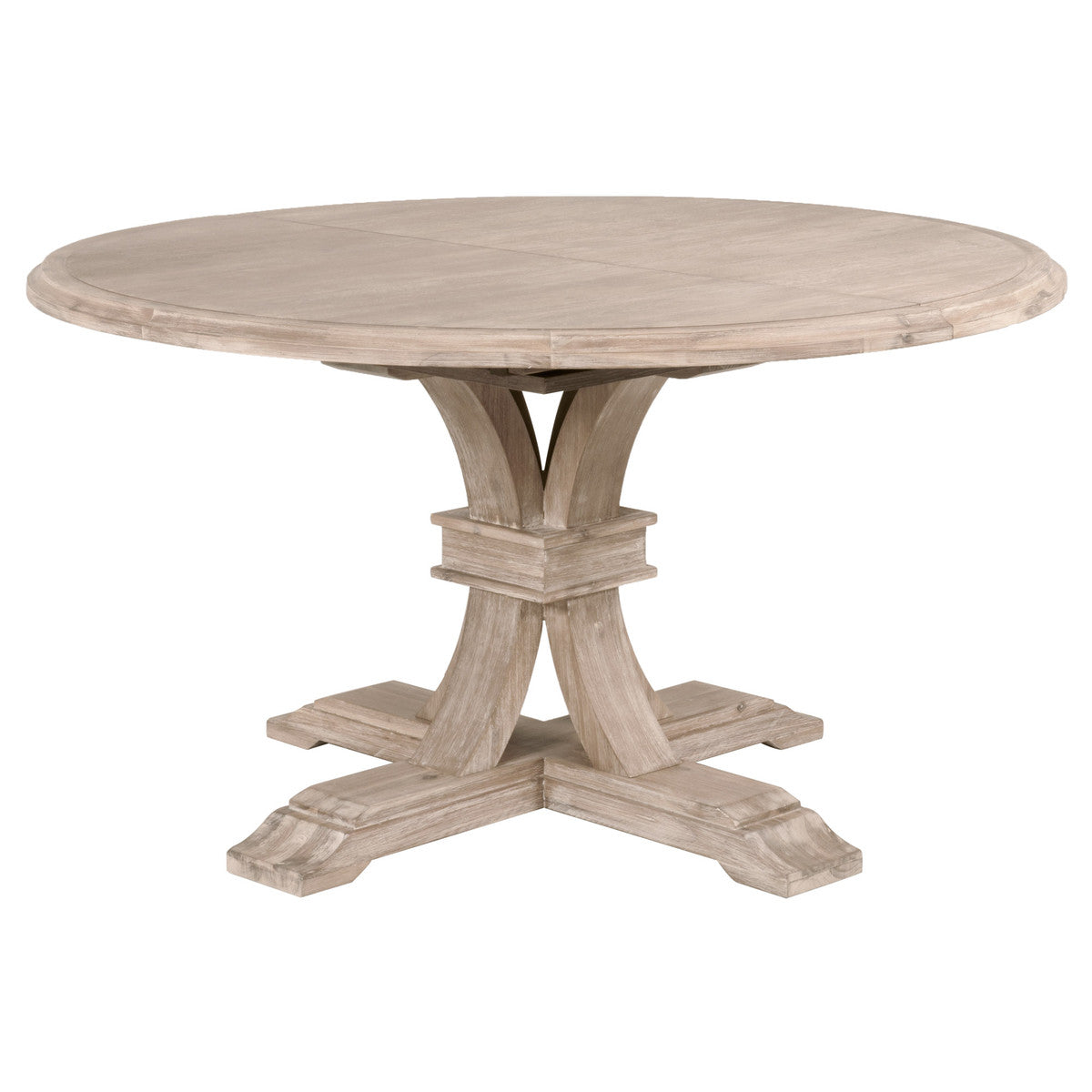 Essentials For Living Devon 54" Round Extension Dining Table