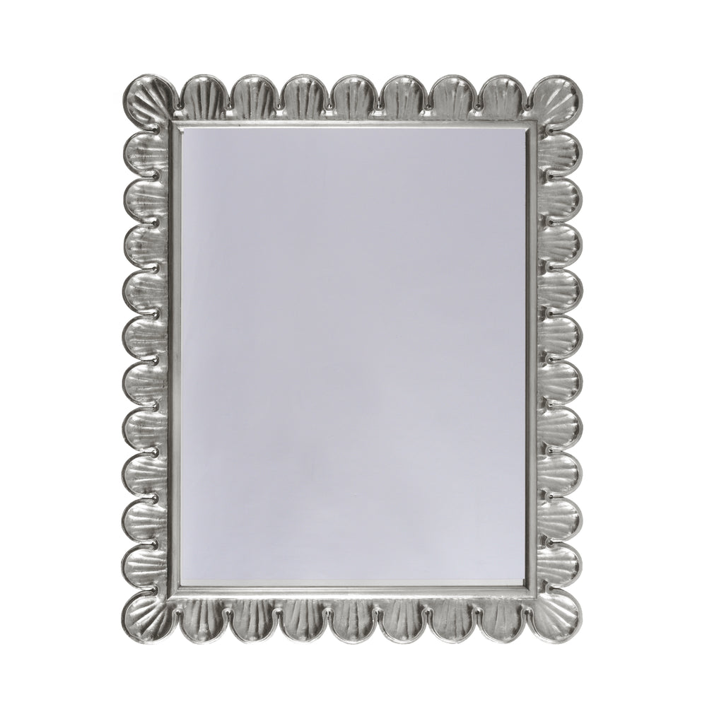 Worlds Away Eliza Scalloped Wall Mirror