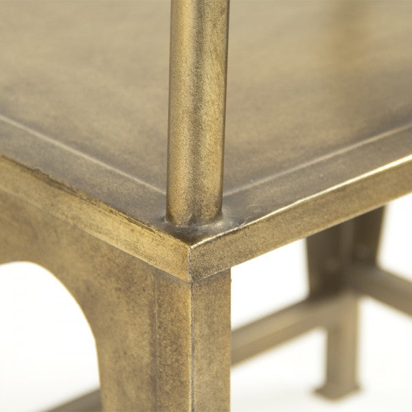 Zentique Brys Arm Chair Antique Gold