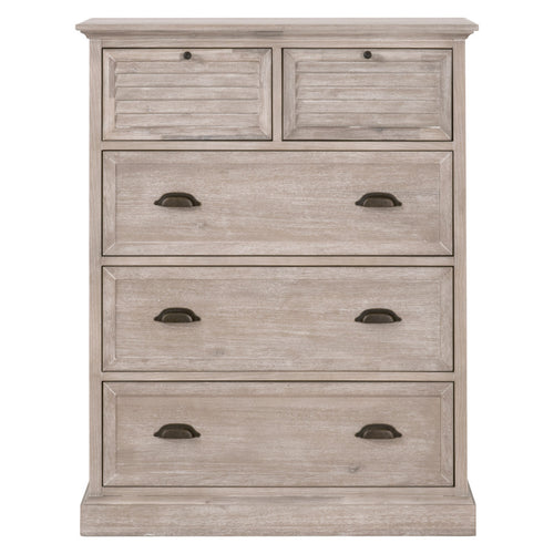 Eden 5-Drawer High Chest by  Essentials For Living