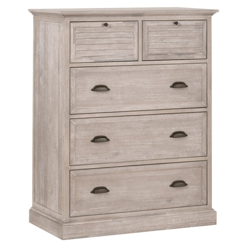 Eden 5-Drawer High Chest by  Essentials For Living
