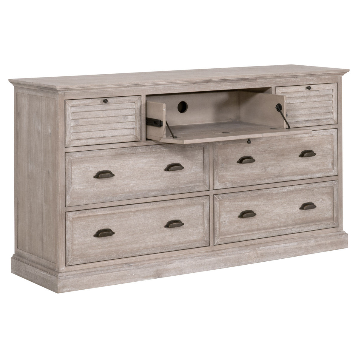 Eden 7-Drawer Media Dresser by Essentials For Living
