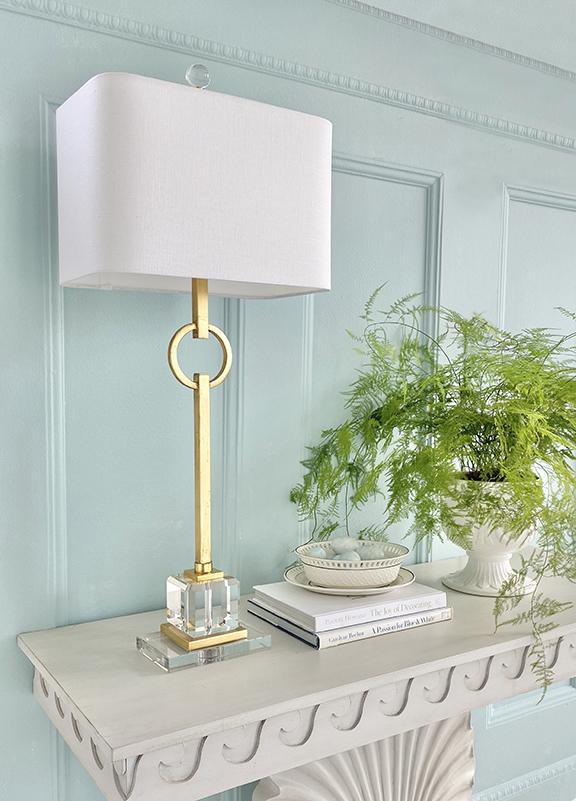 Couture Lighting Elaina Gold Buffet Table Lamp