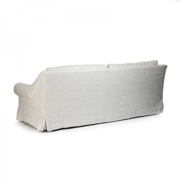 Zentique Bert Sofa Cream Natural Linen