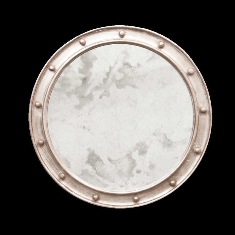 Worlds Away Round Federal Mirror