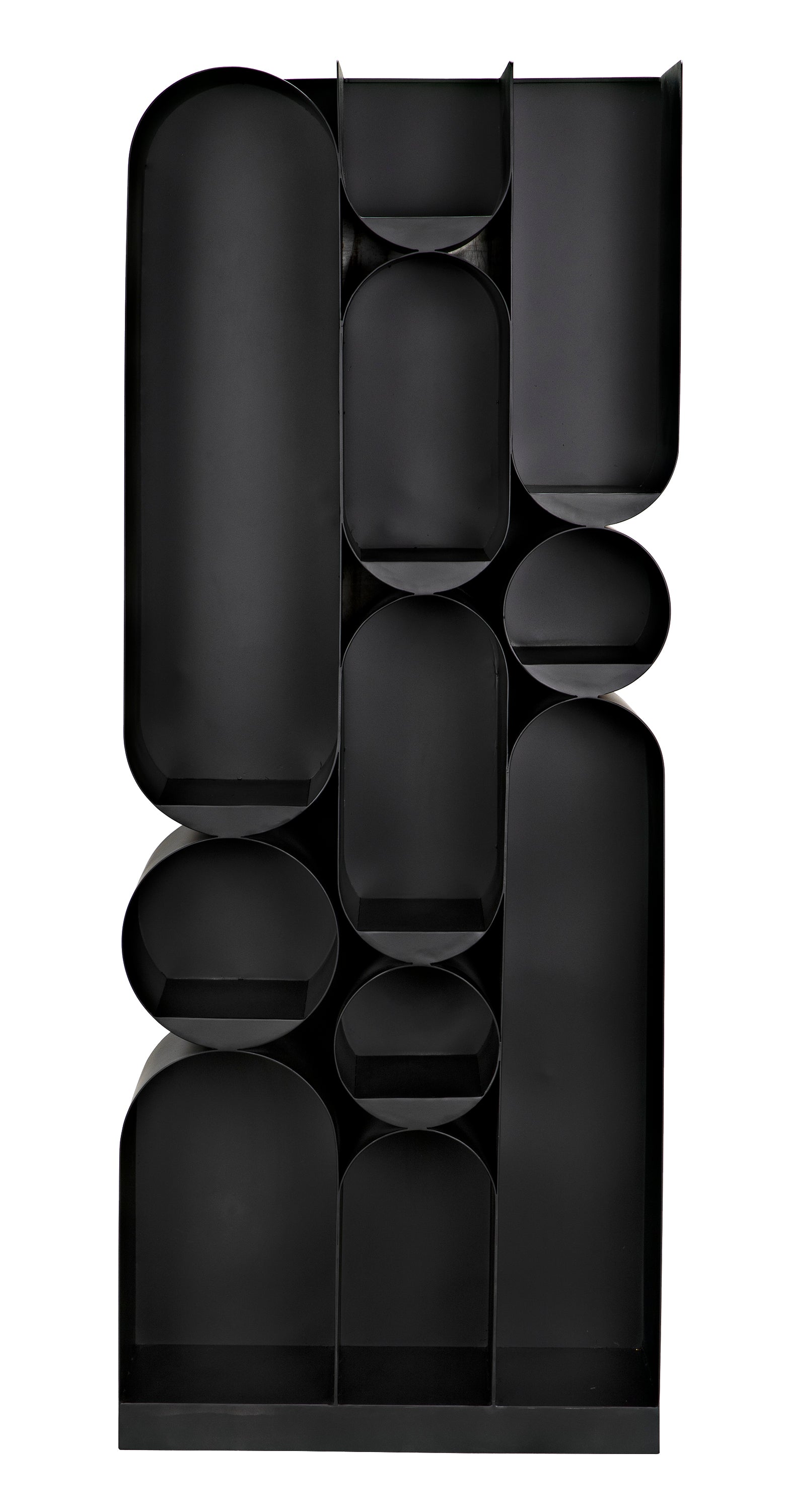 Noir Atomic Bookcase, Metal