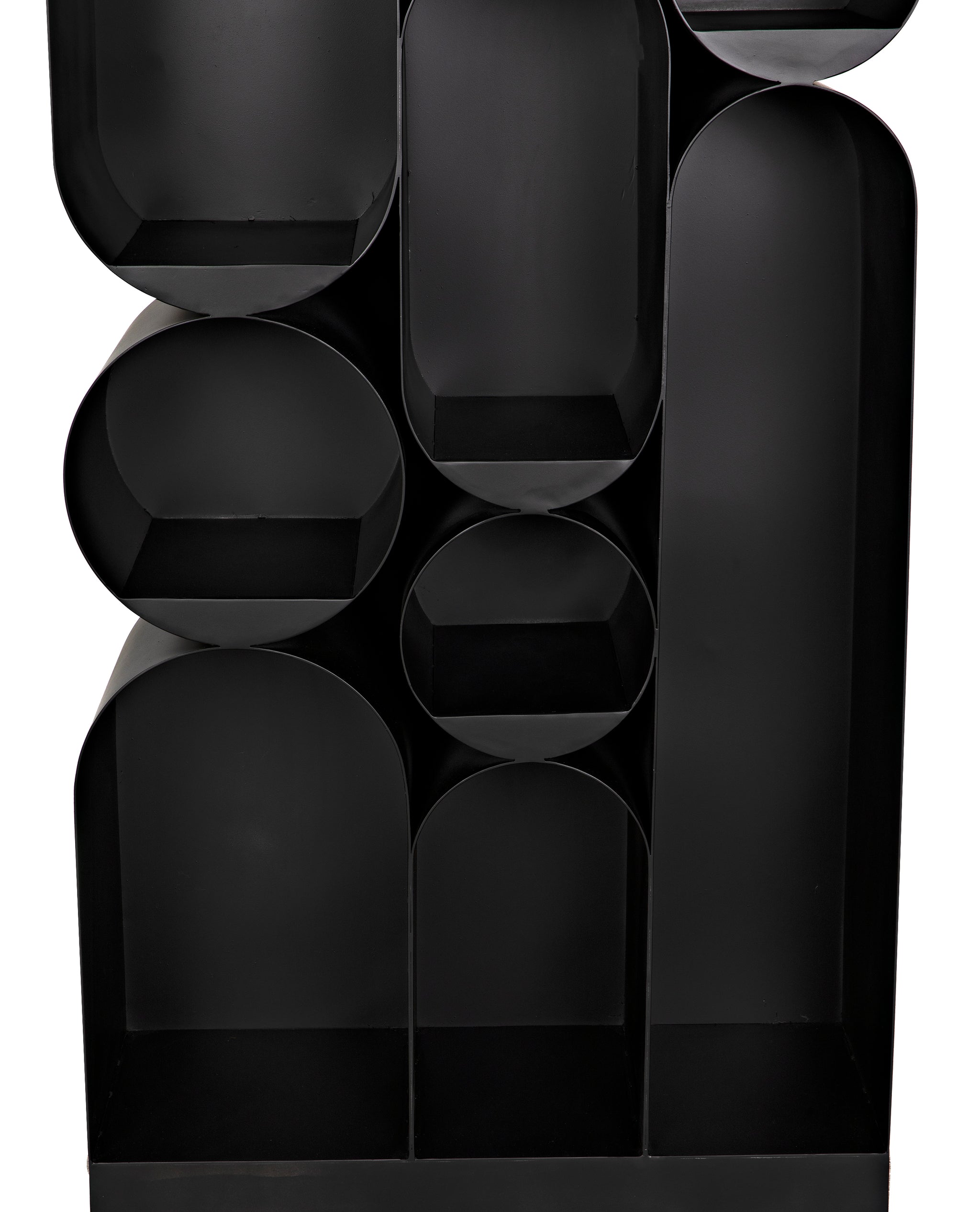 Noir Atomic Bookcase, Metal