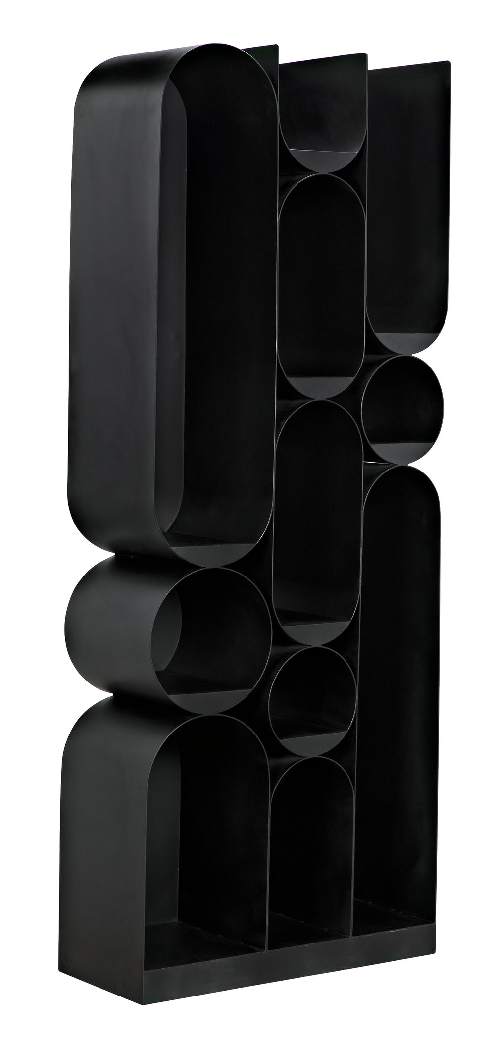 Noir Atomic Bookcase, Metal
