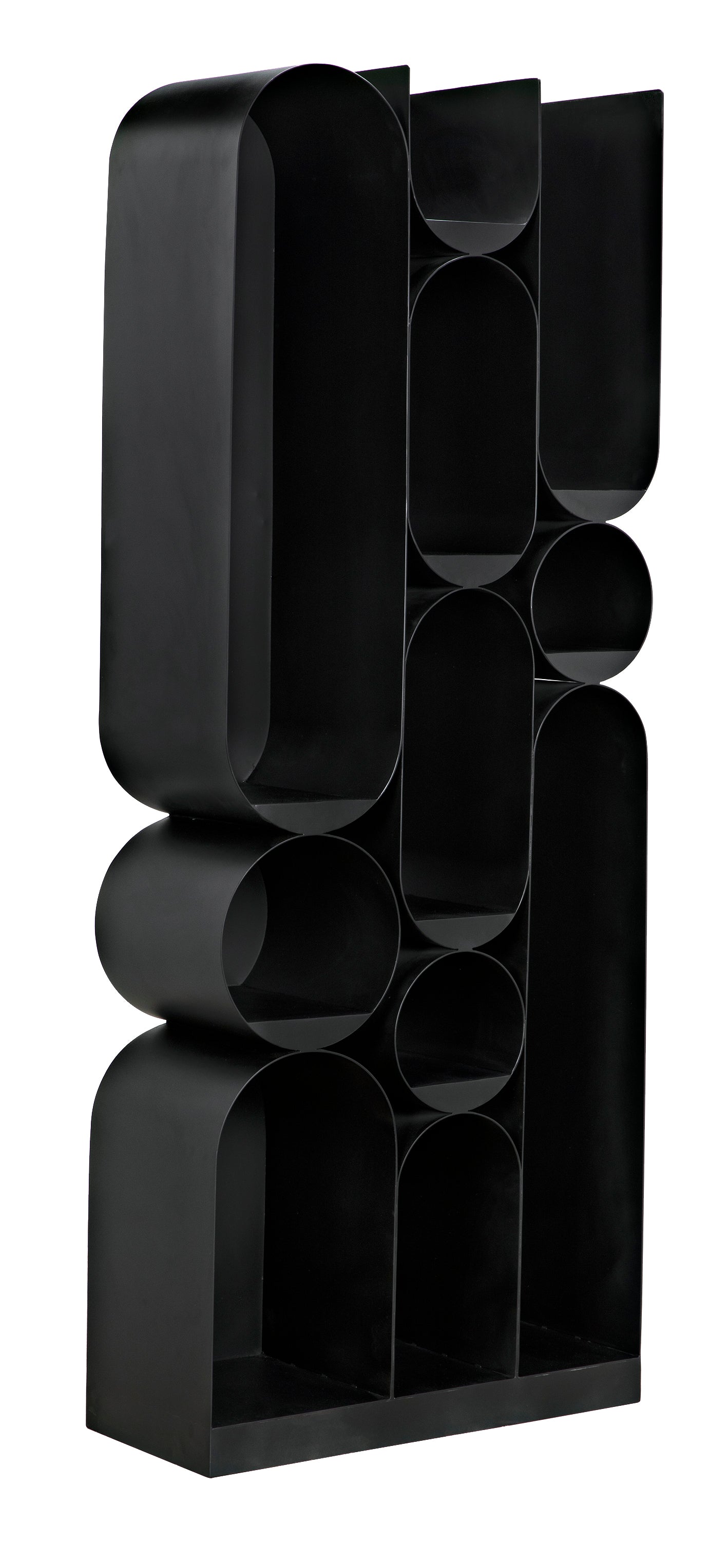Noir Atomic Bookcase, Metal