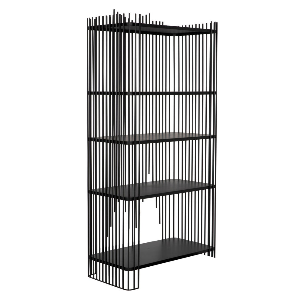 Noir Mila Bookcase