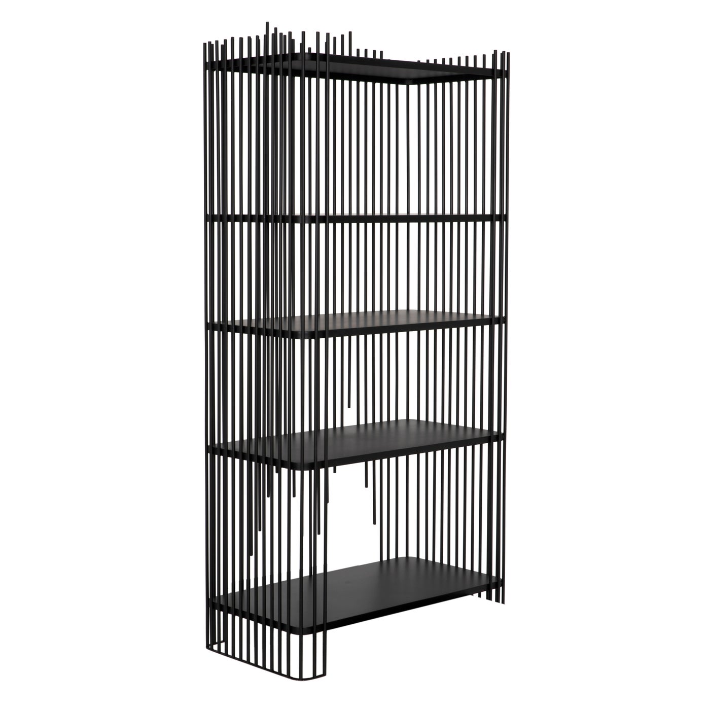 Noir Mila Bookcase
