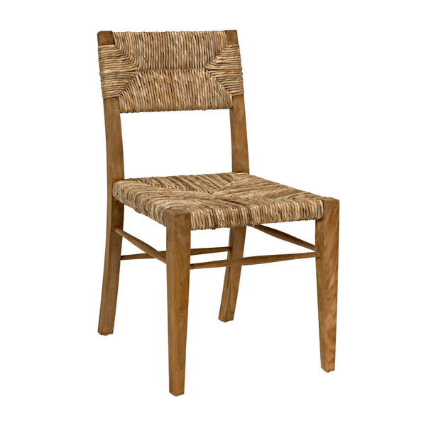 Noir Faley Chair, Teak With Woven