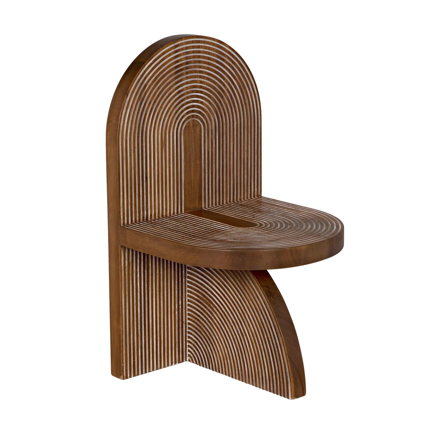 Noir Jupiter Chair, Dark Walnut
