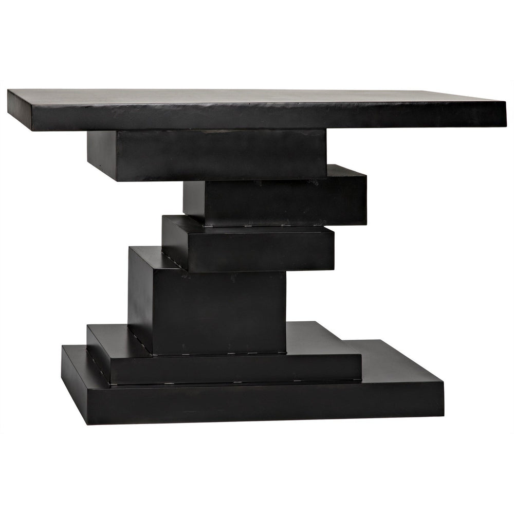 Noir Platoon Console, Black Steel