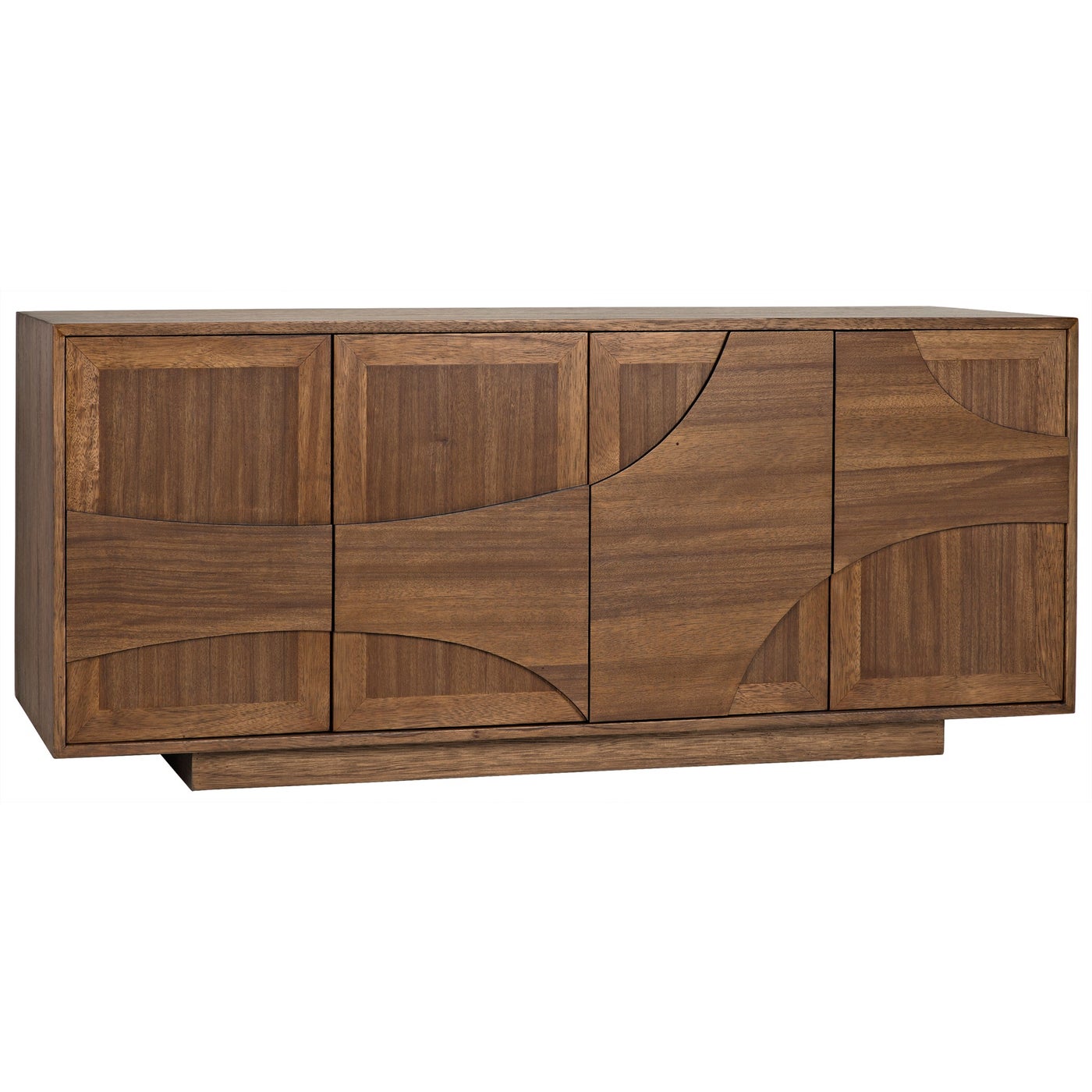 Noir Collage Sideboard, Dark Walnut