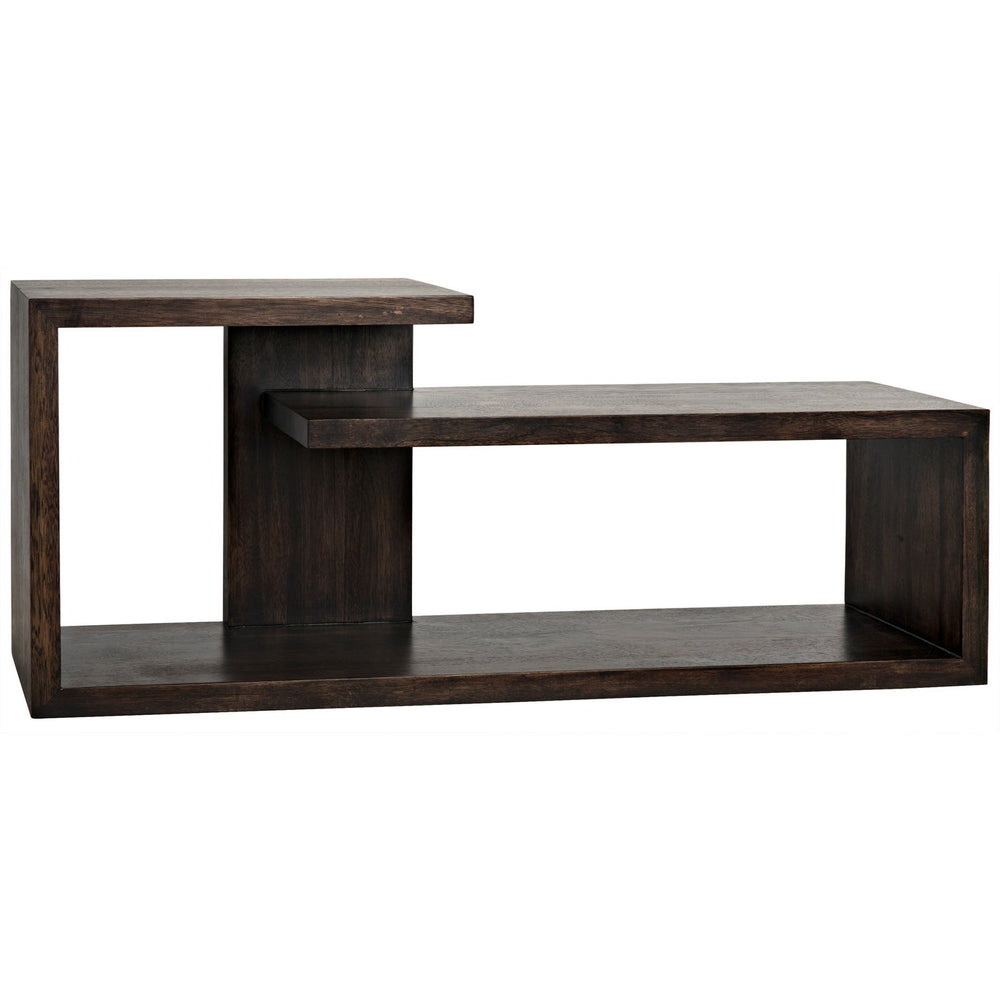 Noir Lou Console, Ebony Walnut