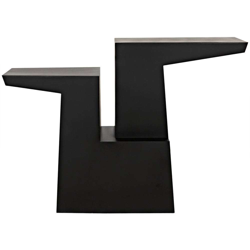 Noir Jazz Console, Black Steel