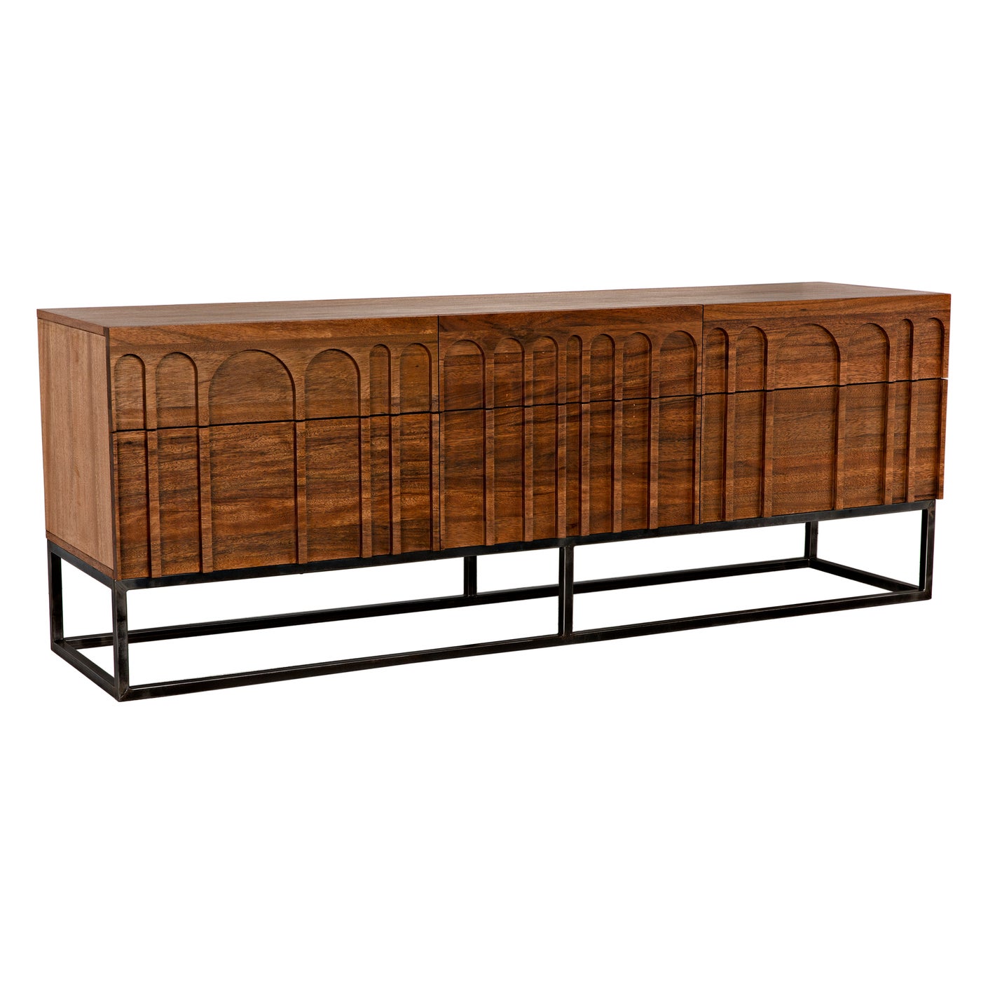 Noir Casanova Sideboard, Dark Walnut