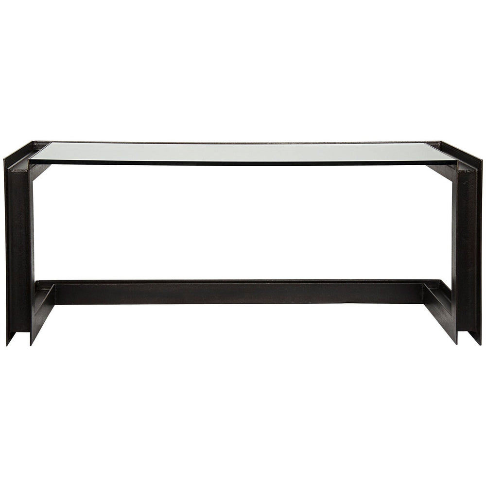 Noir Structure Metal Desk