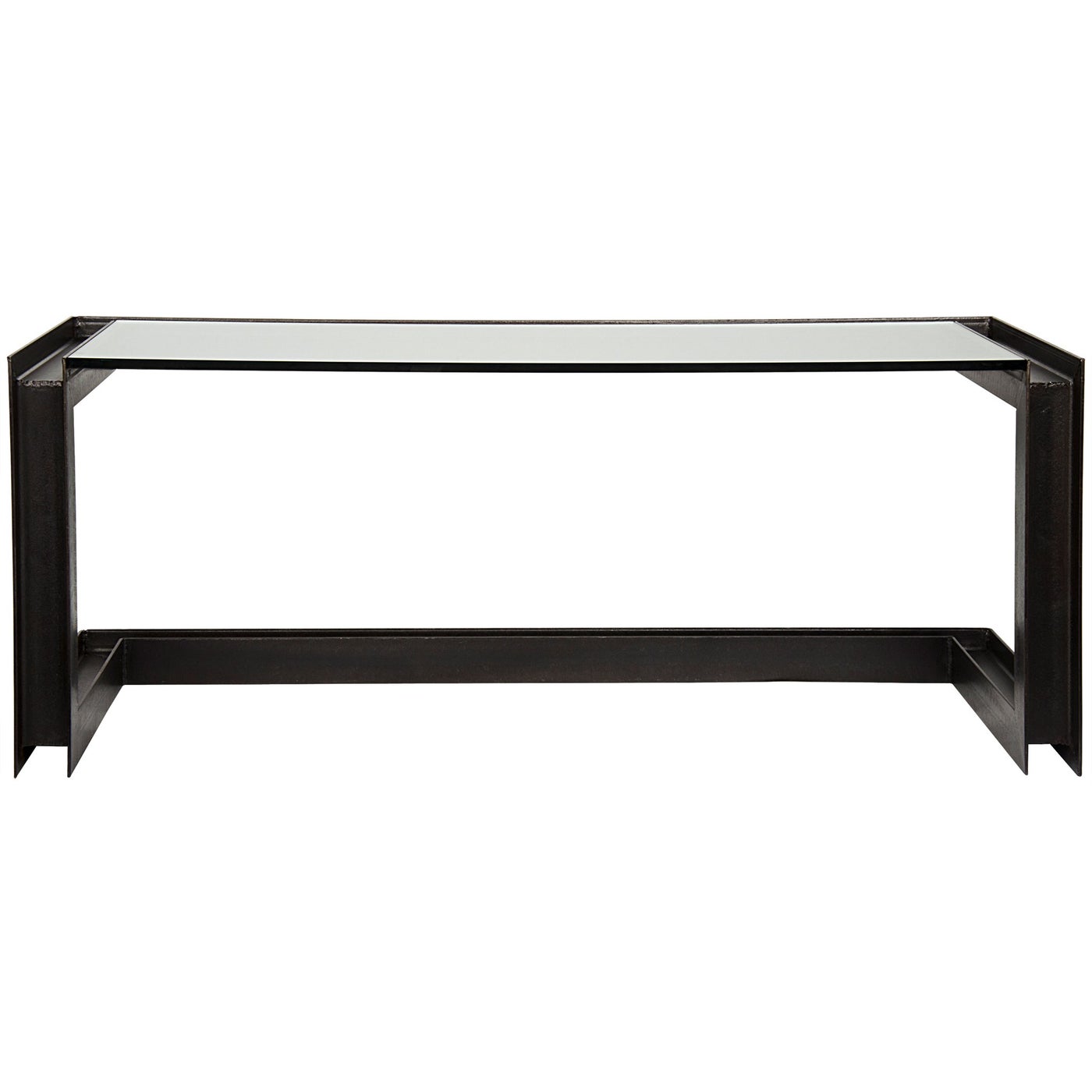Noir Structure Metal Desk