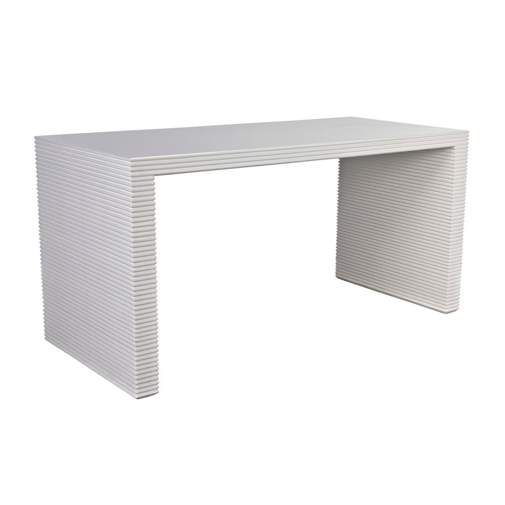 Noir Manhattan Desk, Solid White