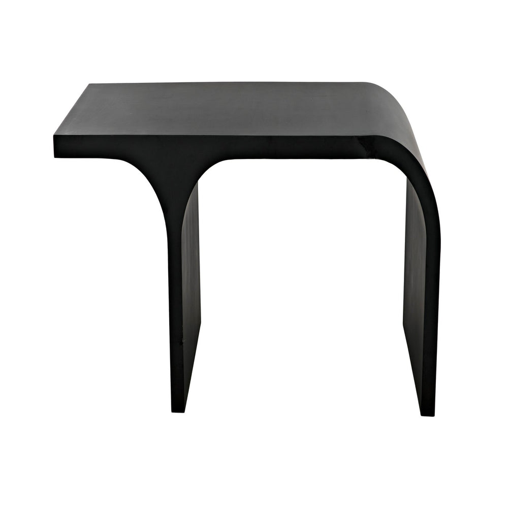 Noir Maximus Desk, Black Metal