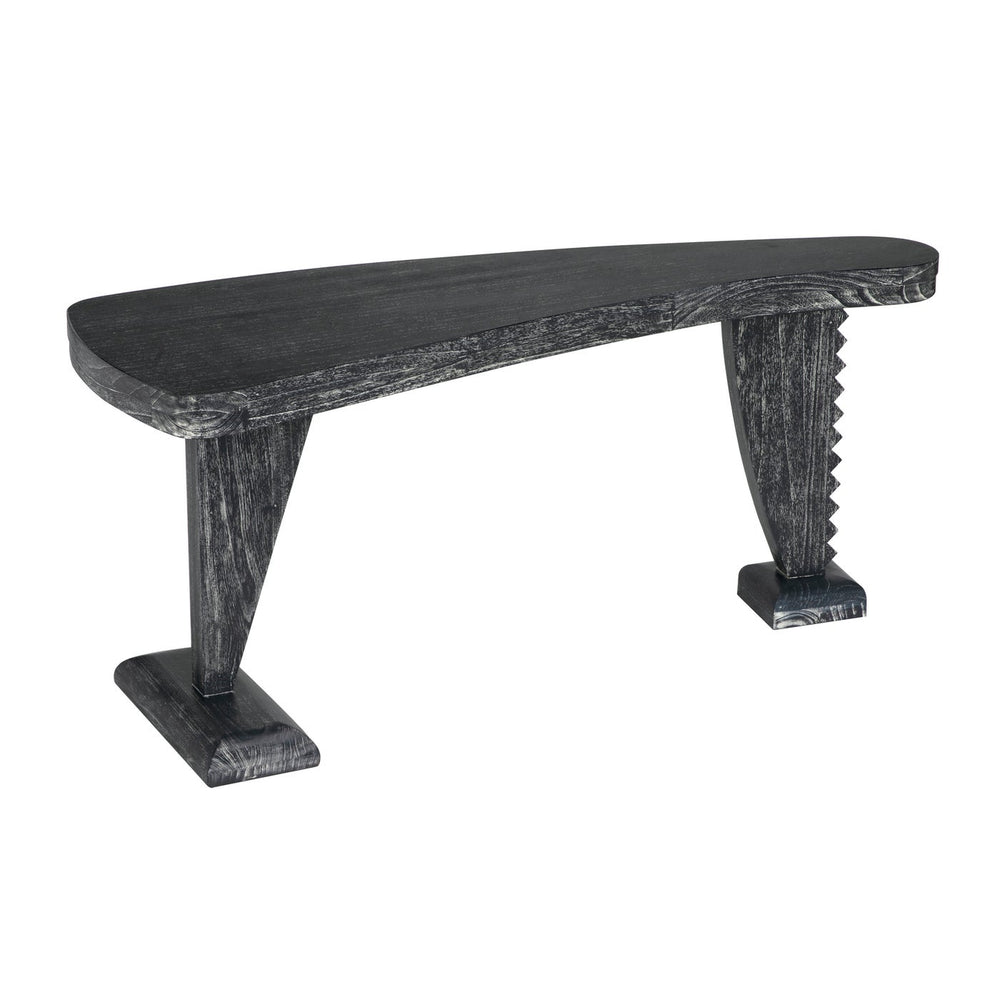 Noir Zigmund Desk, Cinder Black