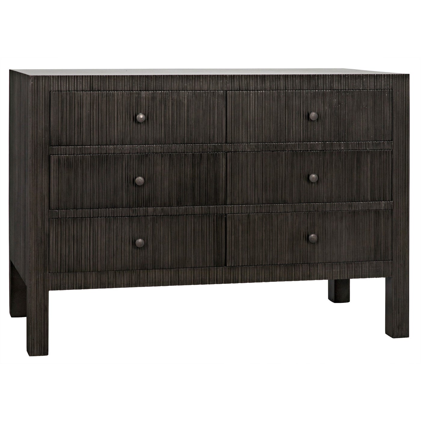 Noir Conrad 6 Drawer Dresser
