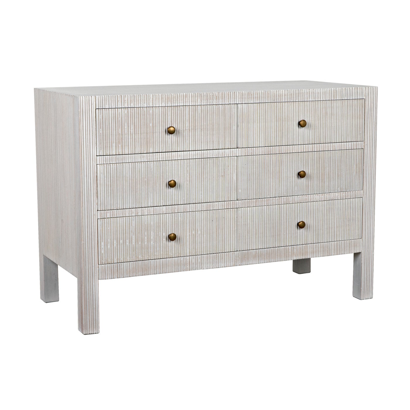 Noir Conrad 6 Drawer Dresser