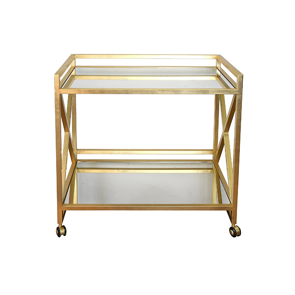 Worlds Away Gerard Bar Cart