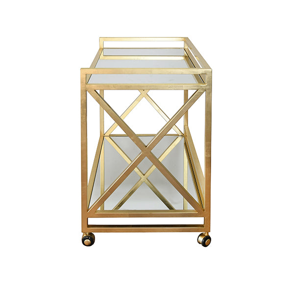 Worlds Away Gerard Bar Cart