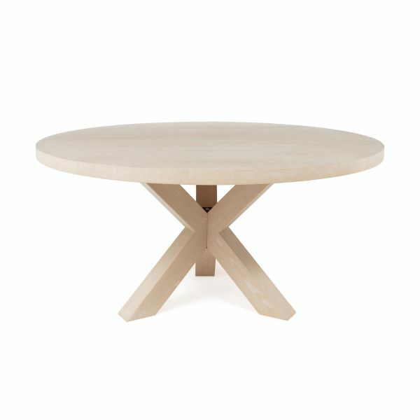 Worlds Away Greer Round Dining Table