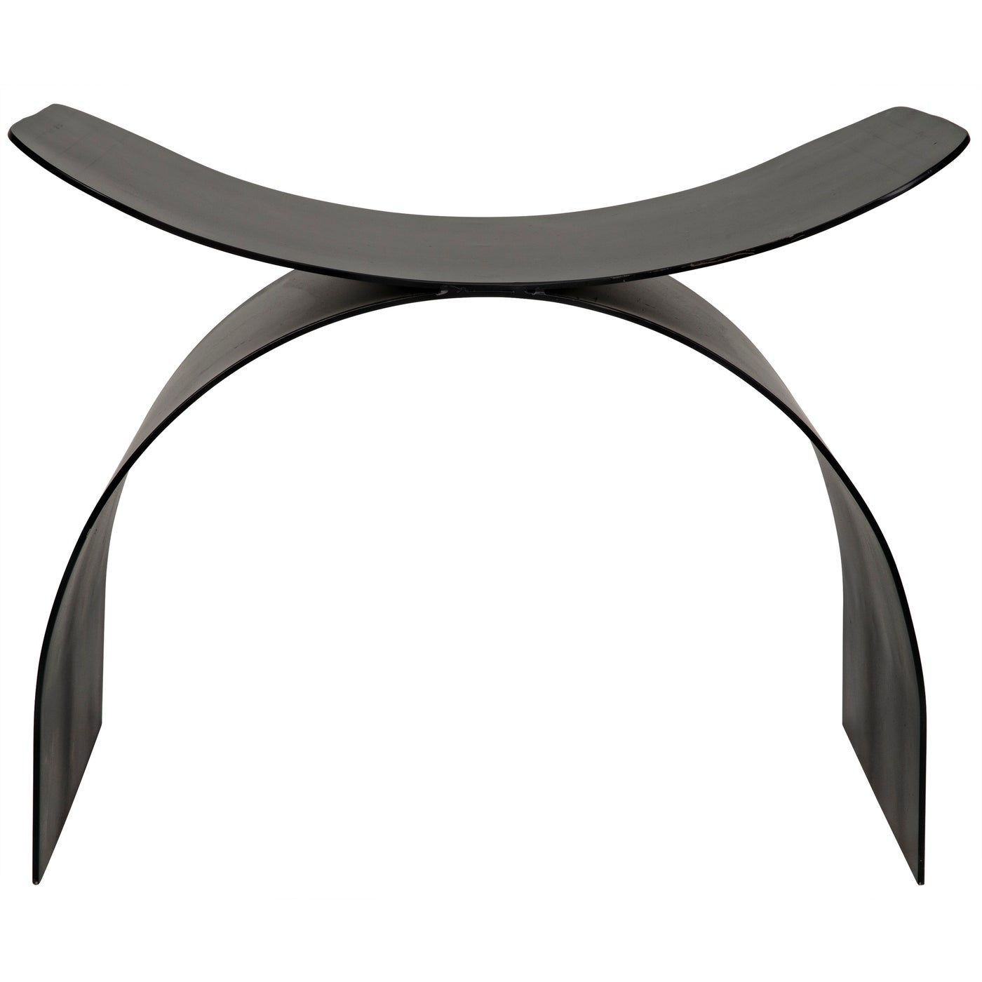 Noir Papillon Stool, Black Steel