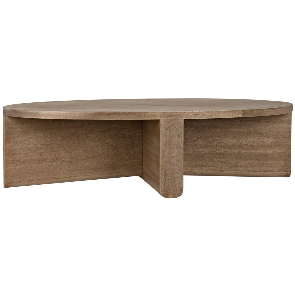 Noir Bast Coffee Table, Washed Walnut