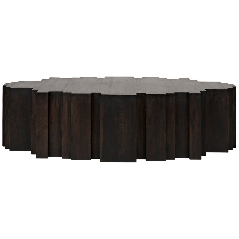 Noir Royce Coffee Table, Ebony Walnut